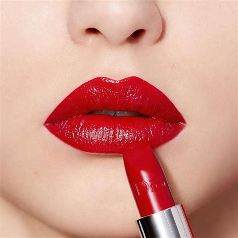 dior red lips